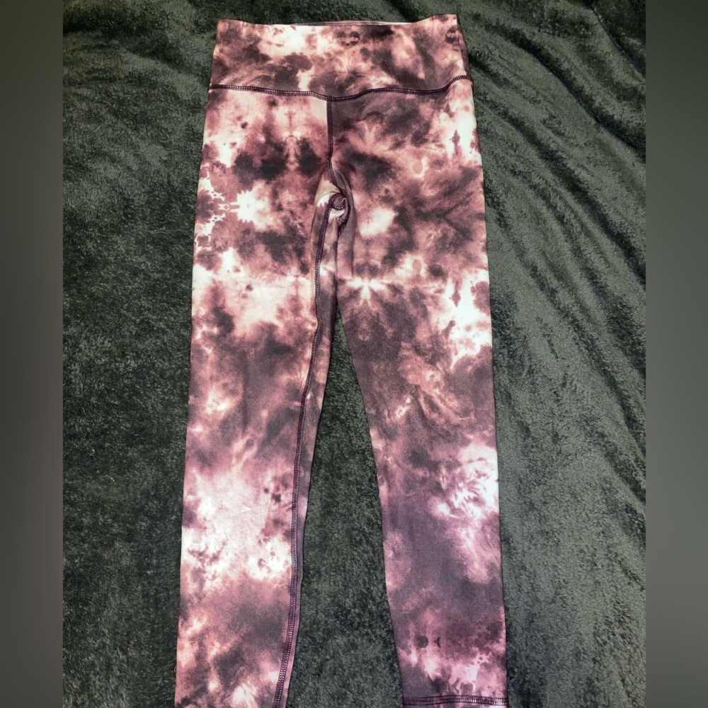 Women’s Mauve Tie-Dye Leggings